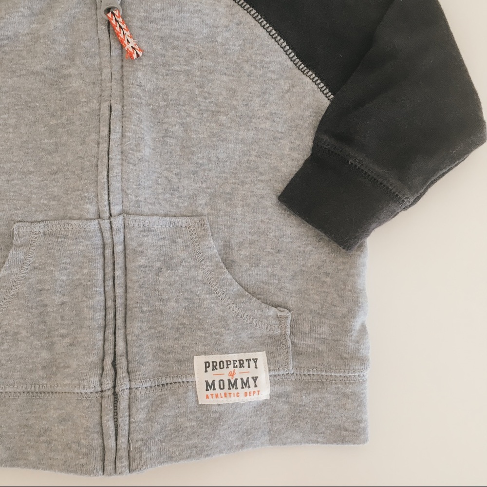 Lightweight Property Of Mommy Hoodie